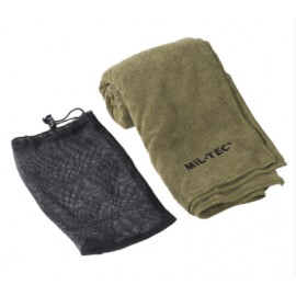 Linge de bain microfibre 120x60cm Olive