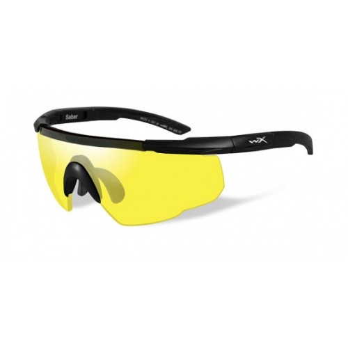 Lunettes de protection balistiques Saber jaune