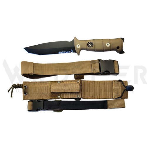 Wildsteer Tork lame noire denture étui Coyote