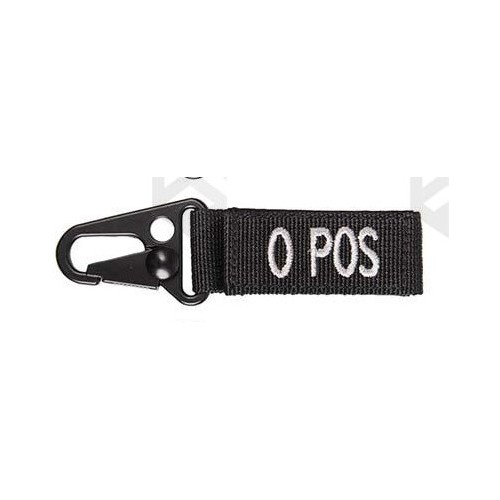 PORTE CLE 0+ NOIR