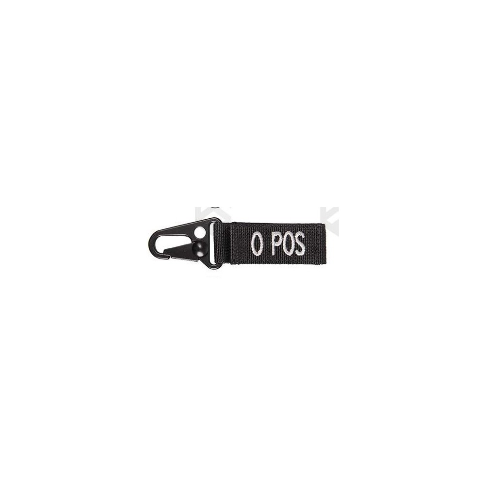 PORTE CLE 0+ NOIR