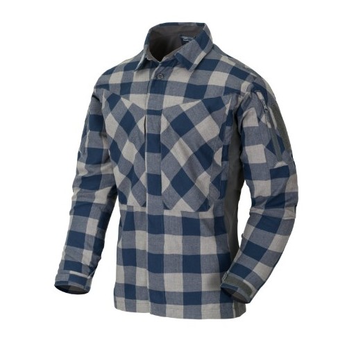 MBDU FLANNEL SHIRT - SLATE BLUE