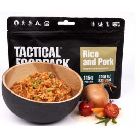 Sachet Tactical Foodpack - Porc et riz