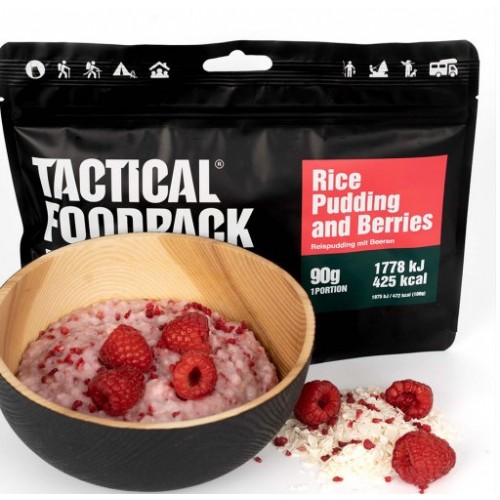 Sachet Tactical Foodpack - Riz au lait aux baies