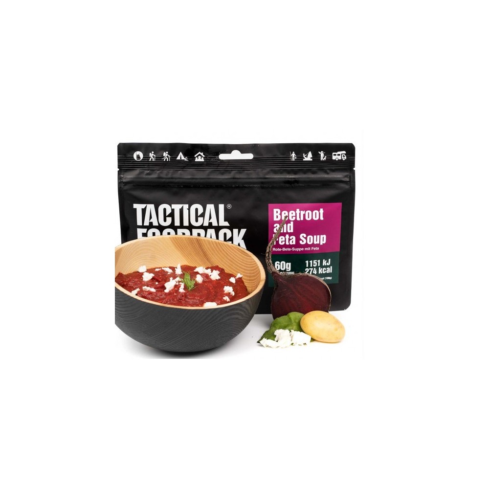 Sachet Tactical Foodpack - Soupe betteraves & feta