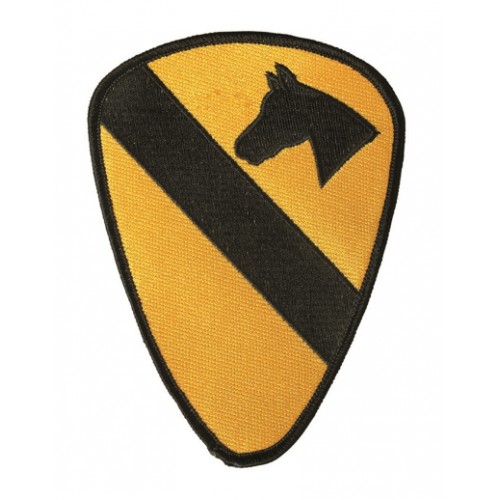 BADGE TISSU "1st CAVALRY"
