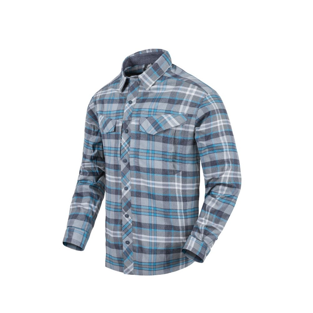 Chemise longues manches  Pilgrim Blue plaid