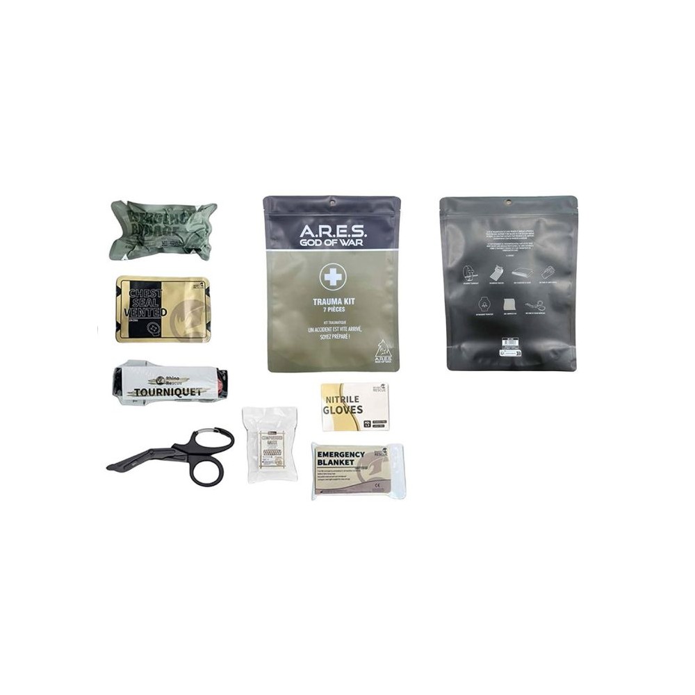 KIT MEDICAL TRAUMA 7 PIECES