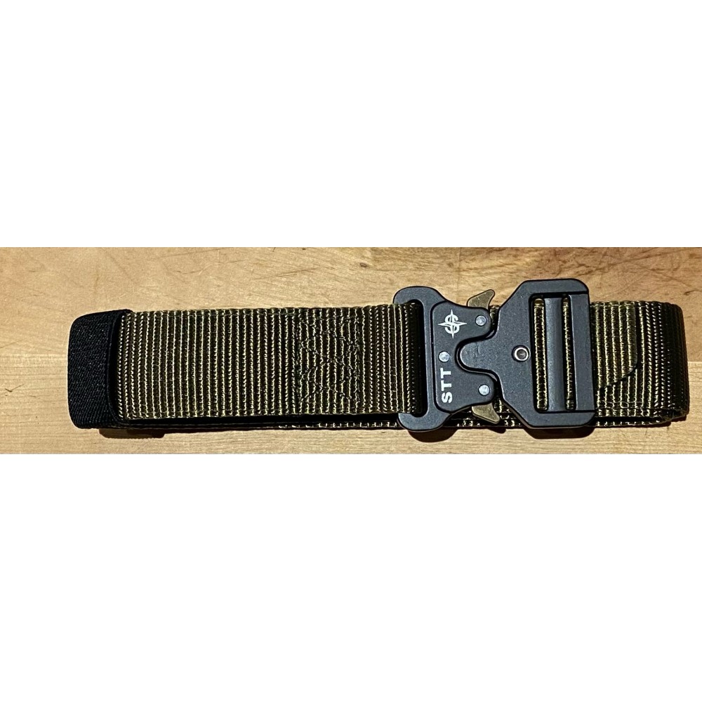 Ceinture Cobra, zip, noir