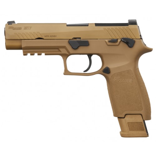 Réplique airsoft Sig Sauer P320-M17 Tan, CO2